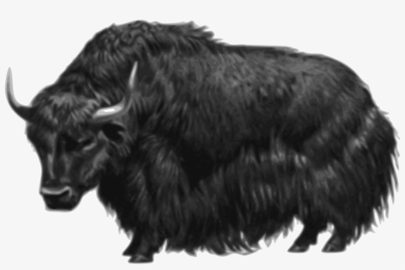 Clipart - Yellow Yak, transparent png download