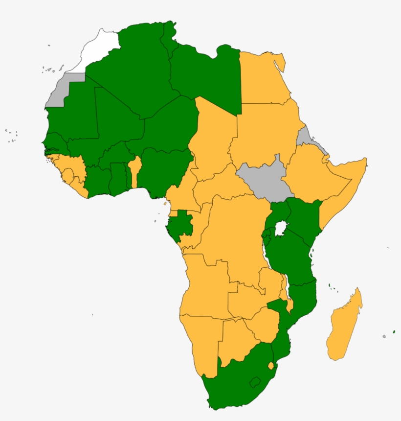 Ratification Maplarger Image - African Charter On Human And Peoples Rights Members, transparent png download