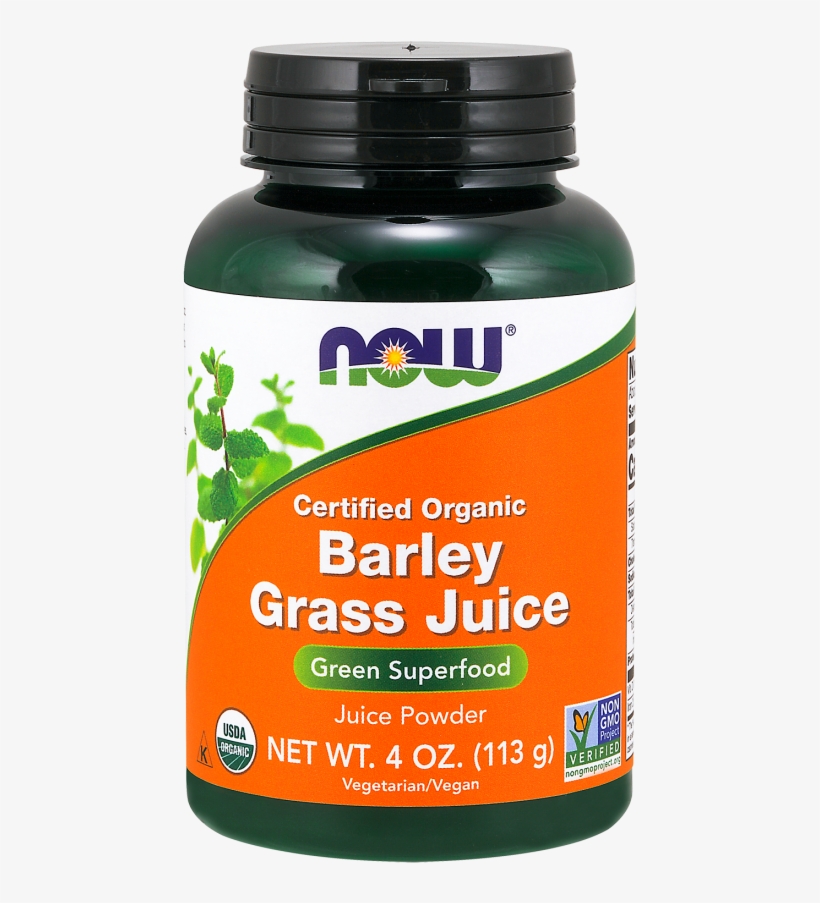 Barley Grass Juice Powder, Organic - Now Pygeum & Saw Palmetto, transparent png download