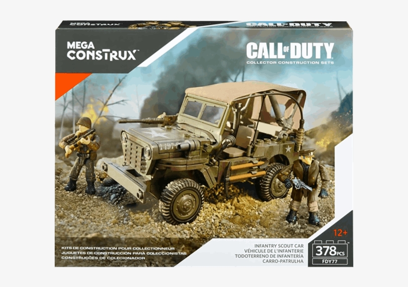 Call Of Duty - Mega Construx Call Of Duty Infantry Scout Car, transparent png download