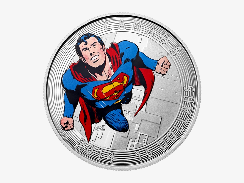 Fine Silver Coin - Superman - Action Comics I-pad Case, transparent png download