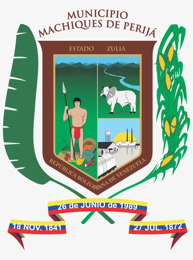Escudo Machiques De Perija - Escudo Del Municipio Machiques De Perija, transparent png download