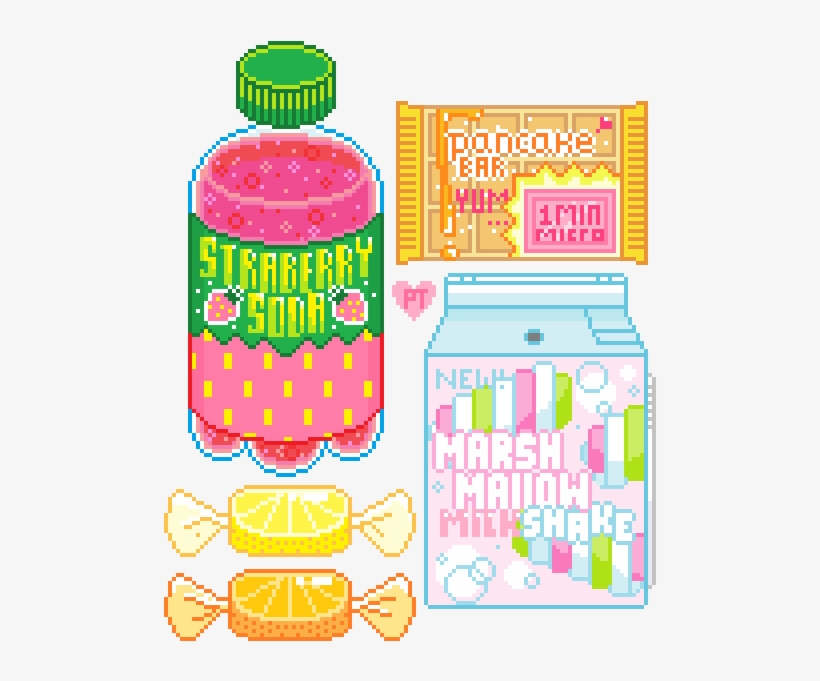 I Draw Pixel Stuff - Pixel Art Pop Tart, transparent png download