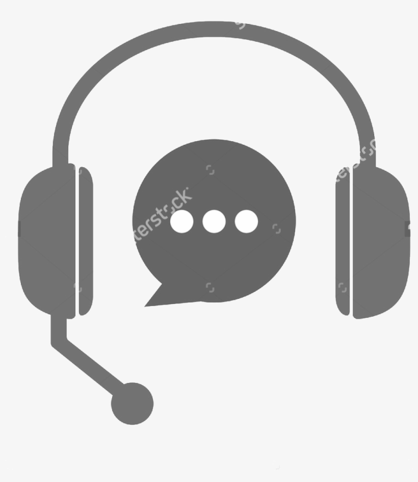 Stock Vector Illustration Of A Remote Assistance Headset - Illustration, transparent png download
