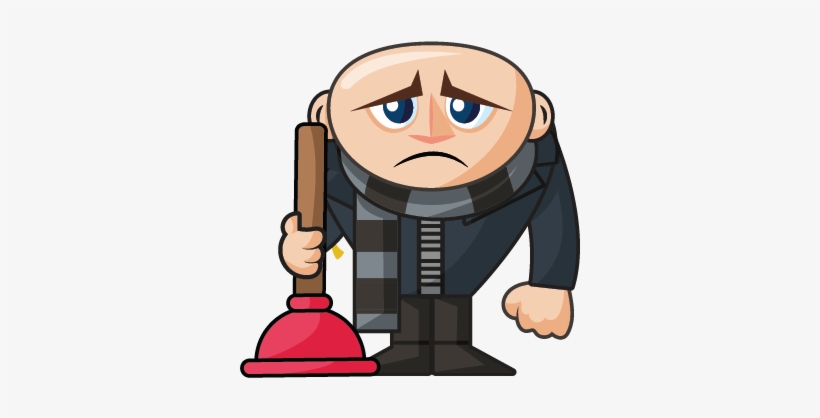 Online Plunger Gru Pic - Minions On Strike, transparent png download