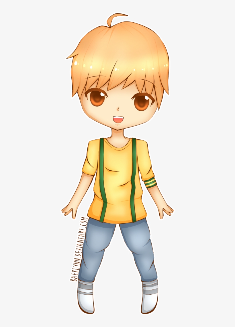 Png Black And White Chibi Bambam By Baeklynn On Deviantart - Bambam, transparent png download