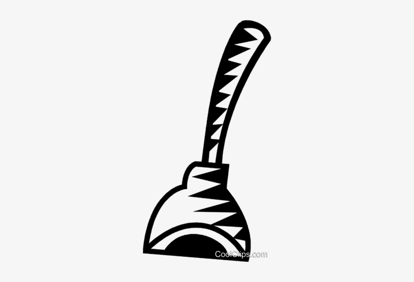 Toilet Plunger Royalty Free Vector Clip Art Illustration, transparent png download