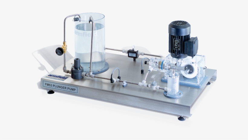 Plunger Pump Demonstration Unit - Bomba, transparent png download