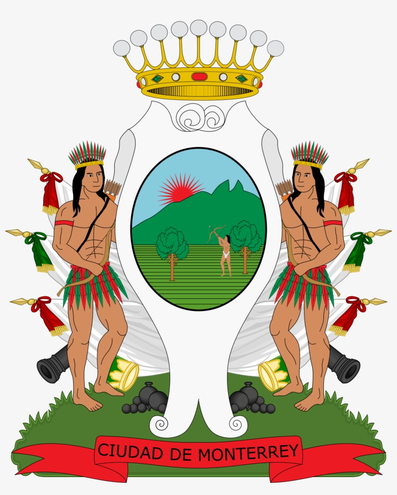 Bandera De Monterrey, Nuevo León, México - Bandera De Monterrey, transparent png download