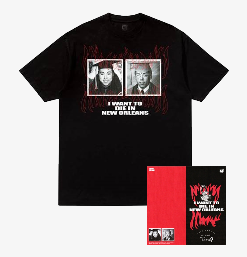 Exclusive I Want To Die In New Orleans T-shirt Digital - Uicideboy I Want To Die In New Orleans, transparent png download