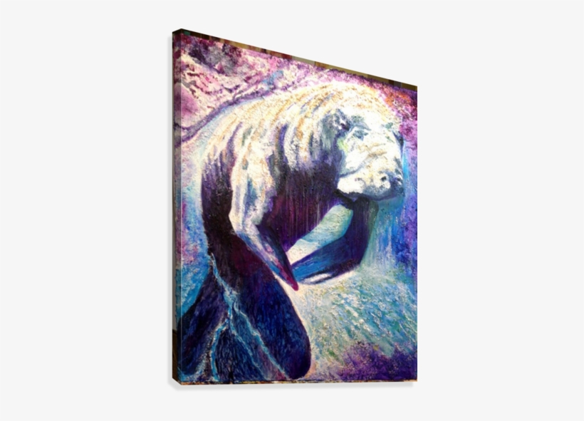 Manatee Art - Grizzly Bear, transparent png download