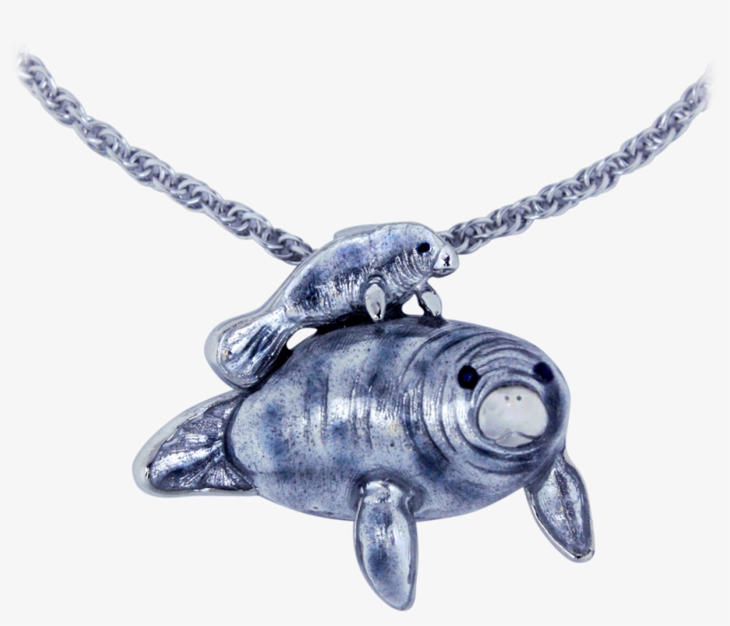 Check Out The Deal On Guy Harvey Manatee Necklace At - Guy Harvey Manatee Necklace, transparent png download