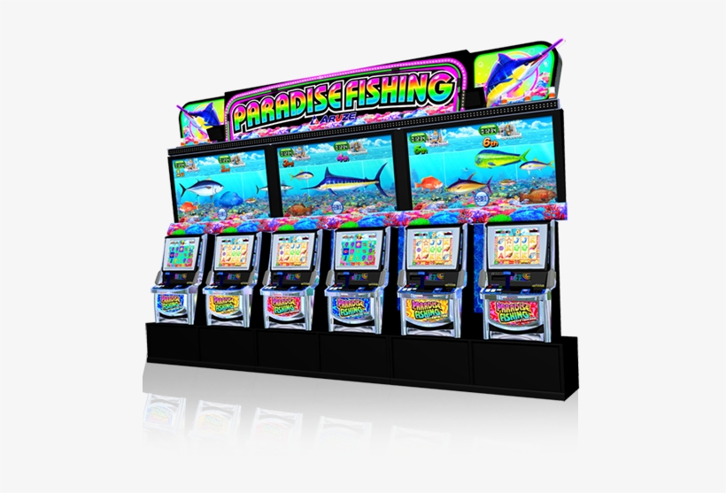 A Community Game That Up To 6 Players Can Enjoy Playing - Las Vegas Fishing Game, transparent png download
