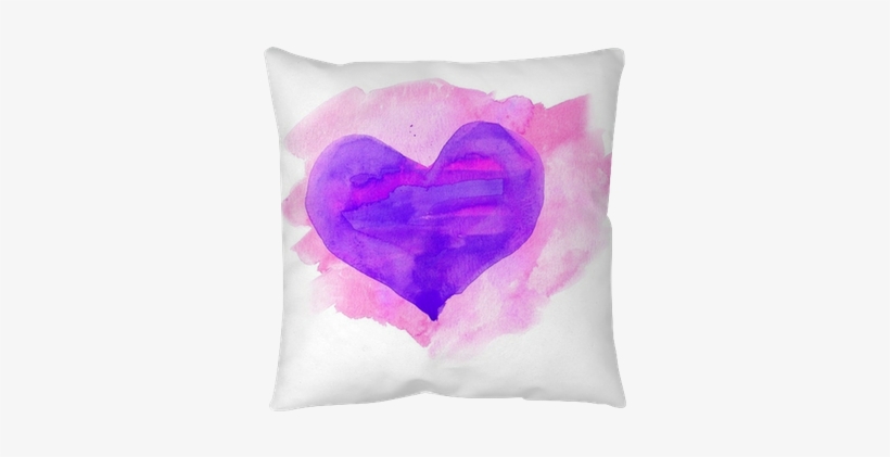 Blue And Purple Colors Floor Pillow • Pixers® • We - Selfness By Carol L Rickard, transparent png download