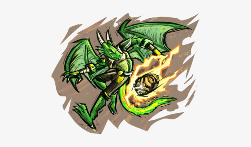 Commission For Lime Flv Dragon On Twitter A Super Mario - Illustration, transparent png download