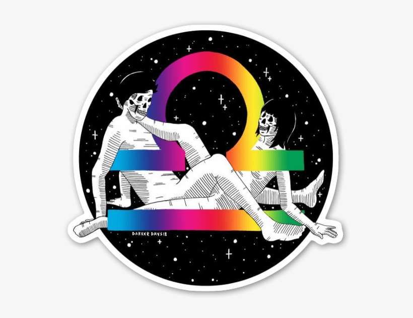 Libra Sticker - Libra, transparent png download