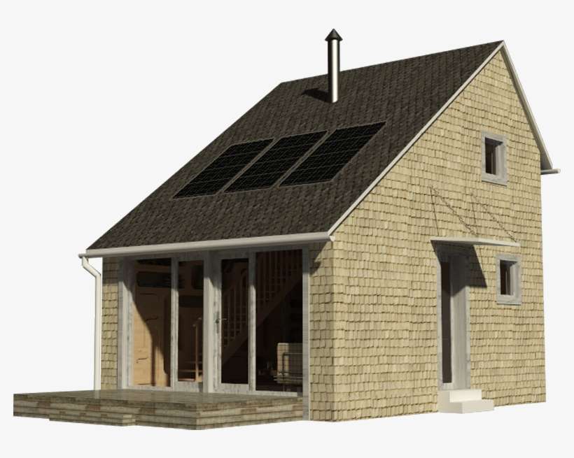 Small Saltbox House Plans - Saltbox House, transparent png download