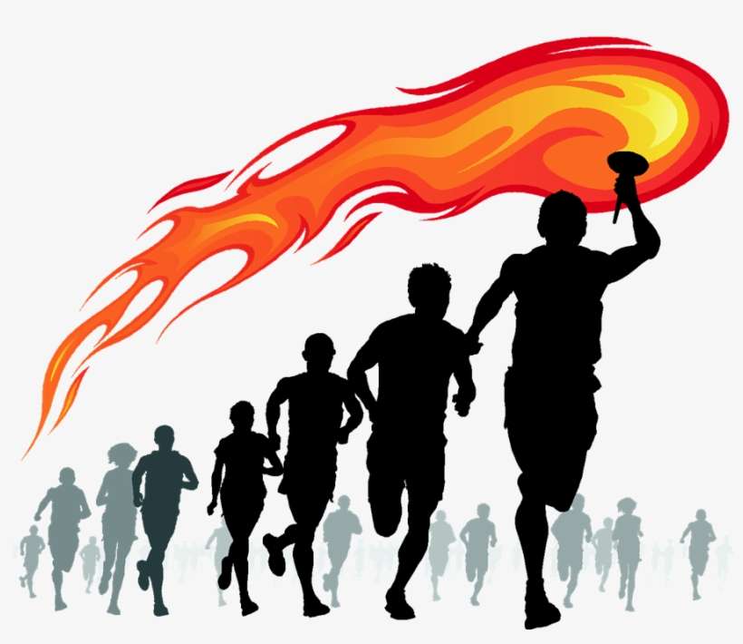 Leadership Lifts In Daily Doses - Olympic Torch Png, transparent png download
