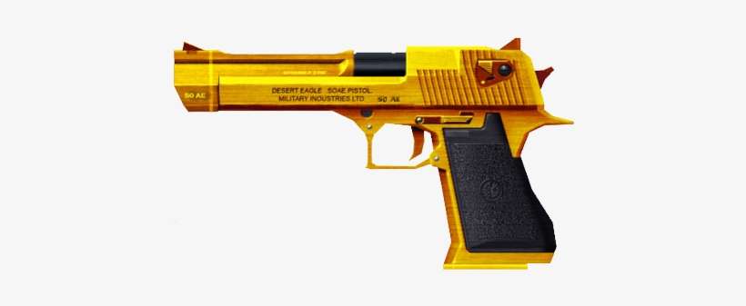 Download Desert Eagle Gold - Desert Eagle Gold Png | Transparent PNG ...