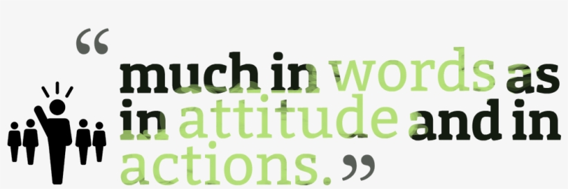Leadership Quotes Free Png Image - Png Quotes Transparent Attitude, transparent png download