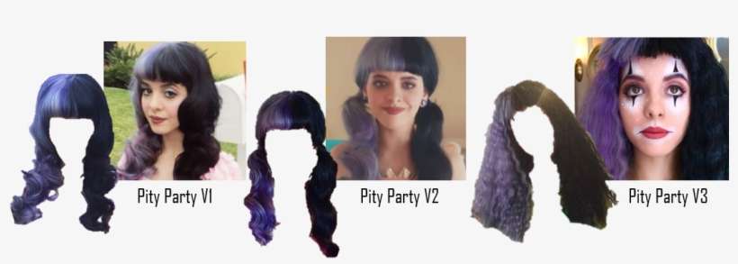 Pity Party Hair - Melanie Martinez Hair Png, transparent png download