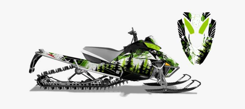 Buy / Customize - Wrapped 2018 Arctic Cat M8000, transparent png download