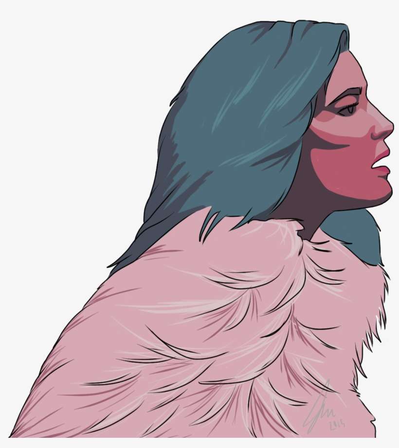 Art Blog - Halsey Drawing, transparent png download