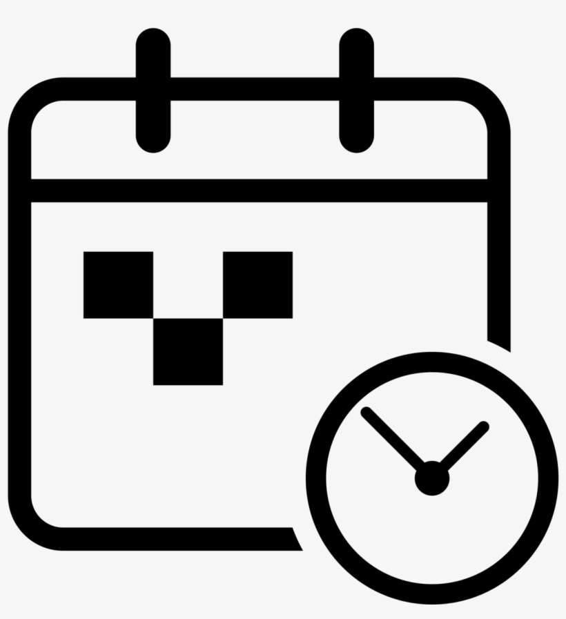 I Encontro Brasileiro De Usuários Qgis - Date Icon White Png, transparent png download