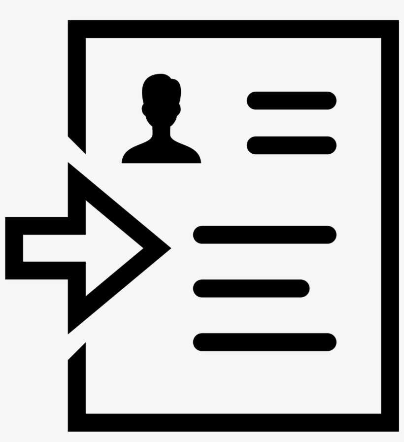 Establecer Como Cv Icon - Send Resume Icon, transparent png download