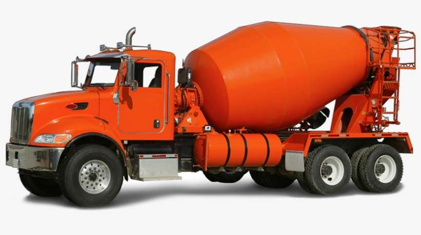 Concrete Mix Truck - Concrete Mixer, transparent png download