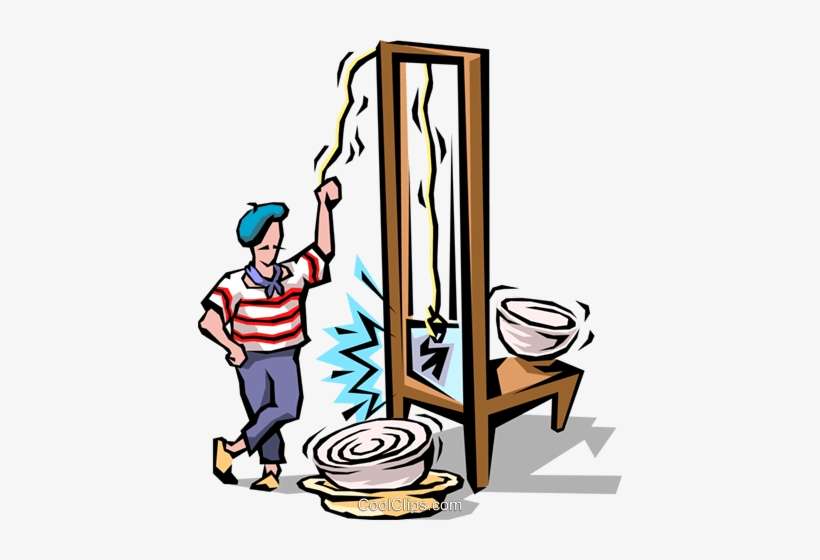 Chef With Guillotine Royalty Free Vector Clip Art Illustration - Guilhotina Png, transparent png download