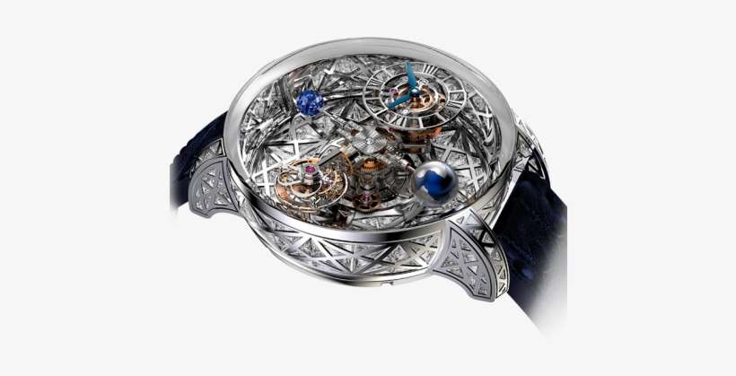 Astronomia Meteorite Triangle Diamonds - Jacob & Co Astronomia Triangle Baguette, transparent png download