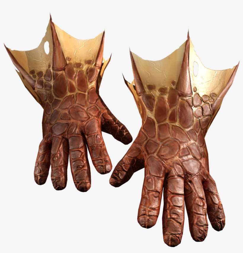 Dragon-hide Gloves Book Of Spell - Harry Potter Dragon Hide Gloves, transparent png download