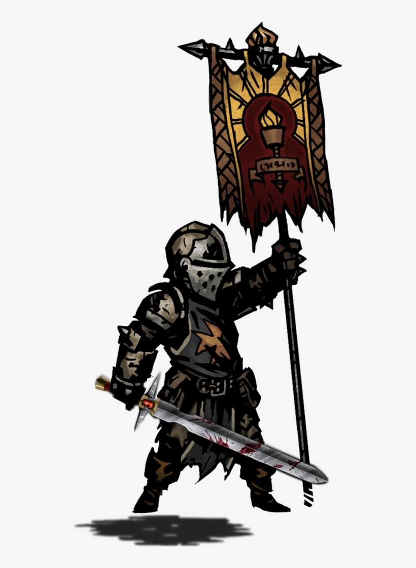 New Crusader Skin And New Sword At Darkest Dungeon - Darkest Dungeon Female Crusader, transparent png download