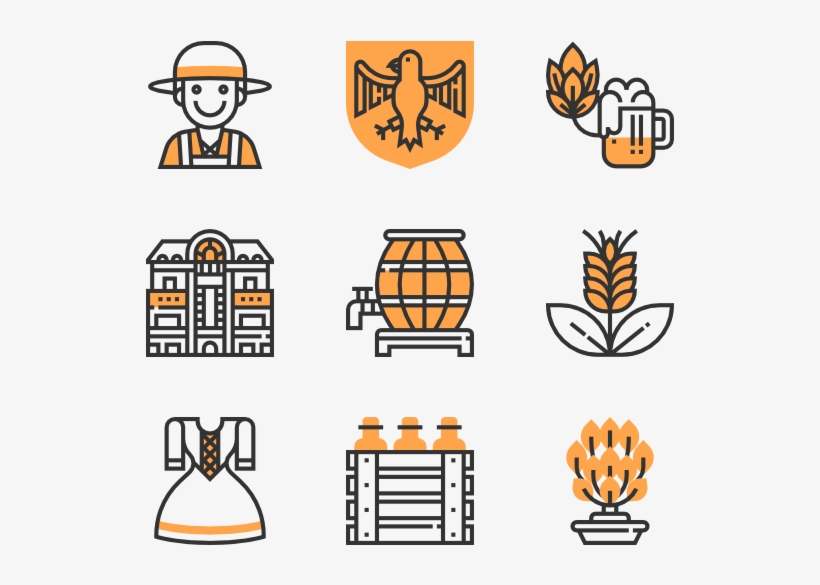 Germany - Ramadan Vector Icons, transparent png download