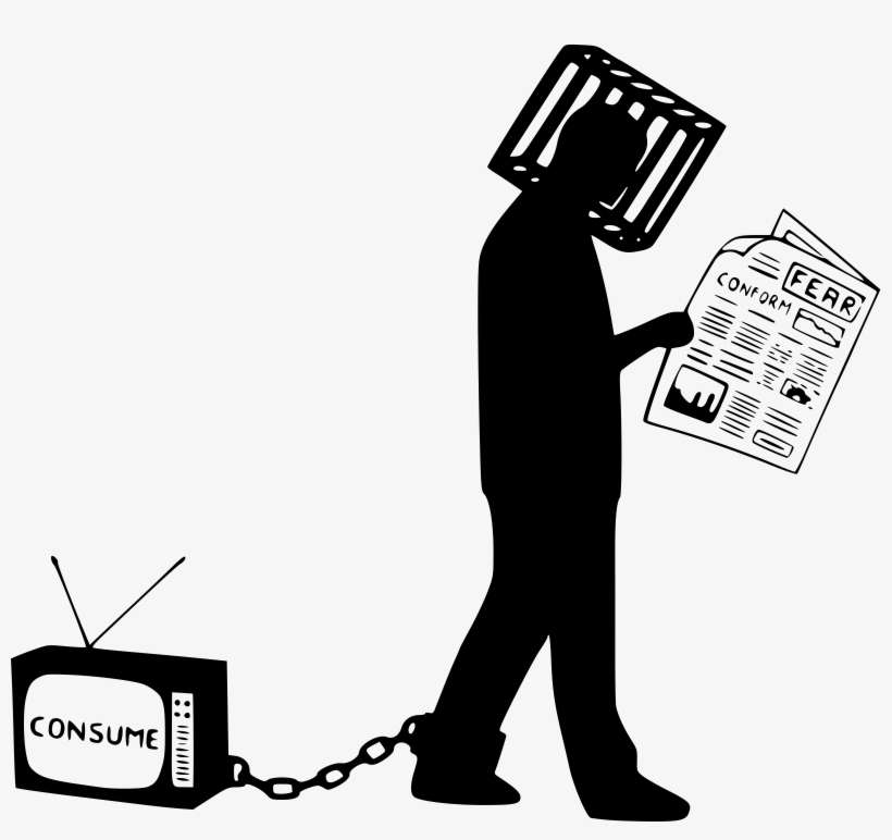 The Slave Morality By Charles Sledge - Efectos De Los Medios De Comunicacion, transparent png download