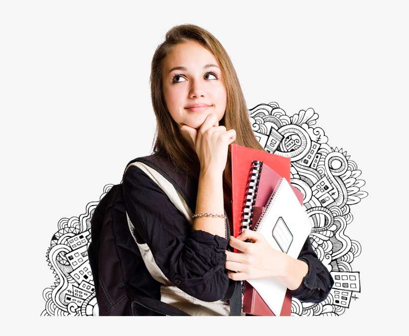 Image Result For Student Thinking - High School Student Thinking, transparent png download