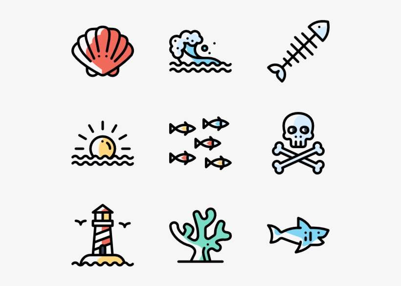 Sea Life - Jewelry Icon, transparent png download