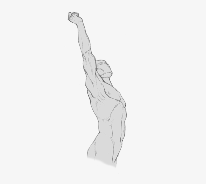 Avalanche Drawing Watercolor Pencil - Draw Man's Body, transparent png download