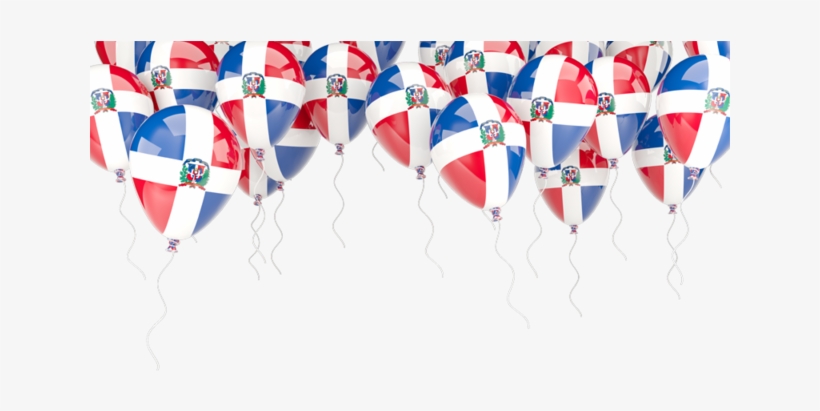 Illustration Of Flag Of Dominican Republic - Dominican Republic Balloons, transparent png download