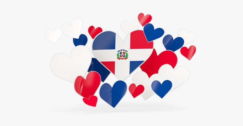 Illustration Of Flag Of Dominican Republic - Malaysia Flag Love Png, transparent png download