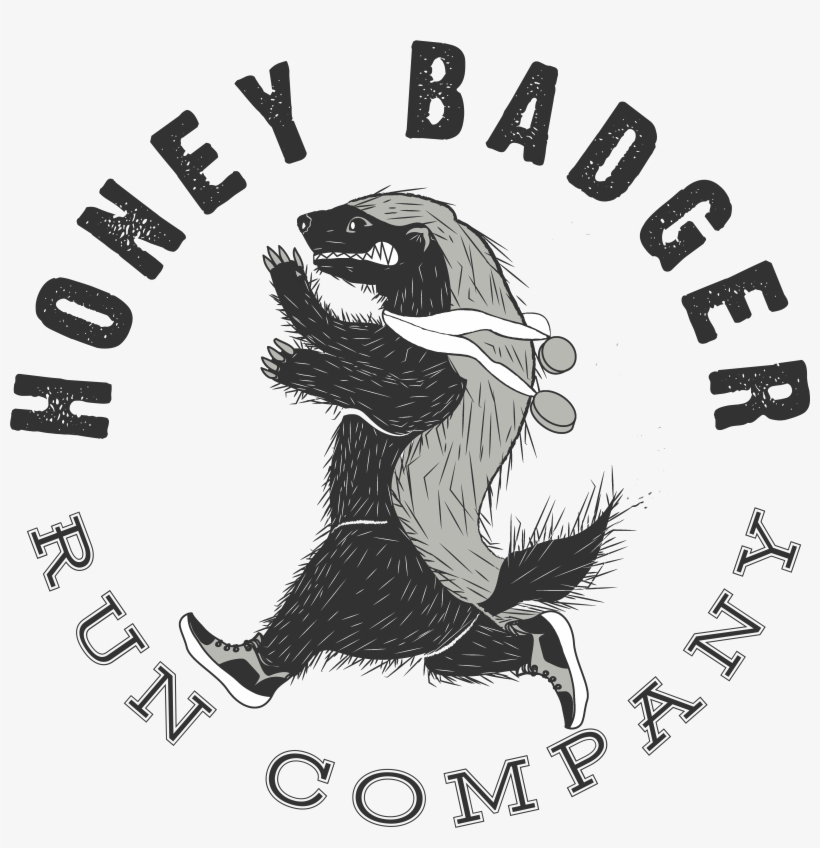 Honey Badger Run Company - Honey Badger, transparent png download