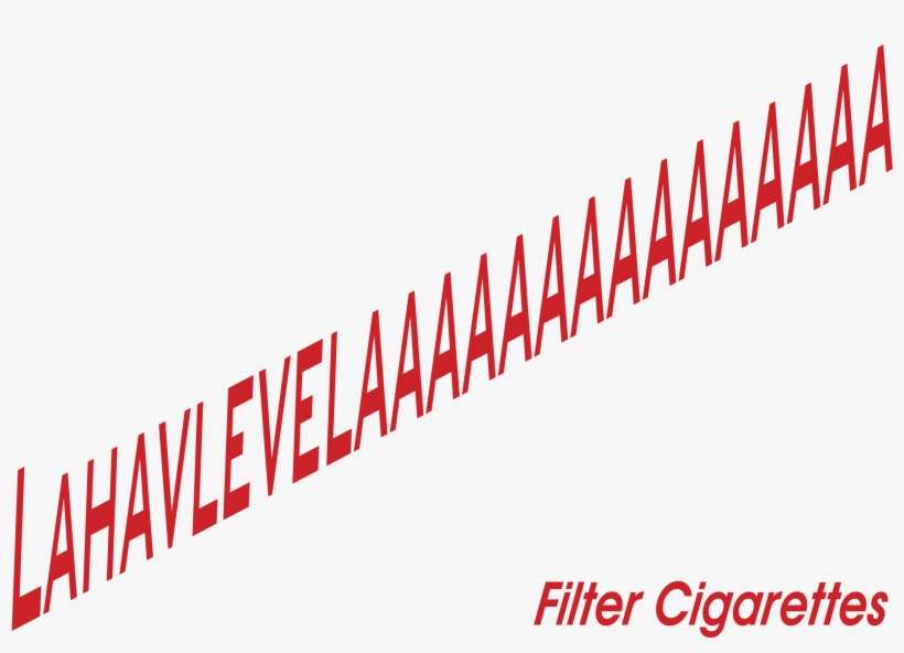 Lahavlelaaaaaa Filter Cigarettes Logo Png Transparent - Cigarette Filter, transparent png download