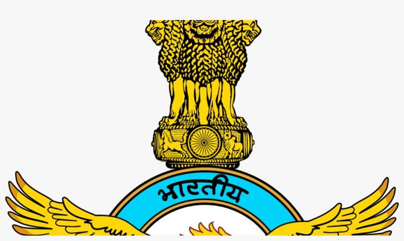 Indian Air Force Recruitment 2016 For Clerk And Multi-tasking - Indian Air Force Crest, transparent png download