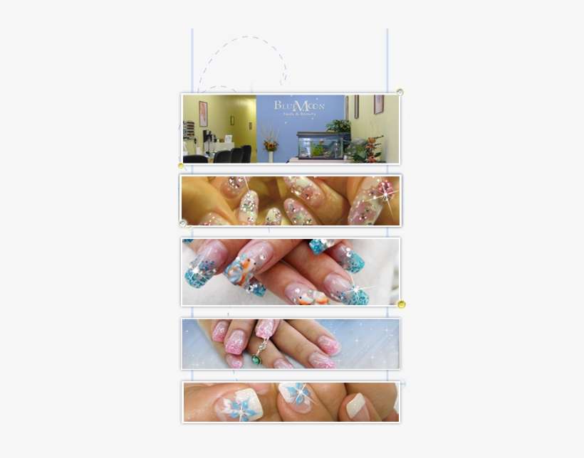Pictures Of Nails - Blue Moon Nails + Beauty, transparent png download