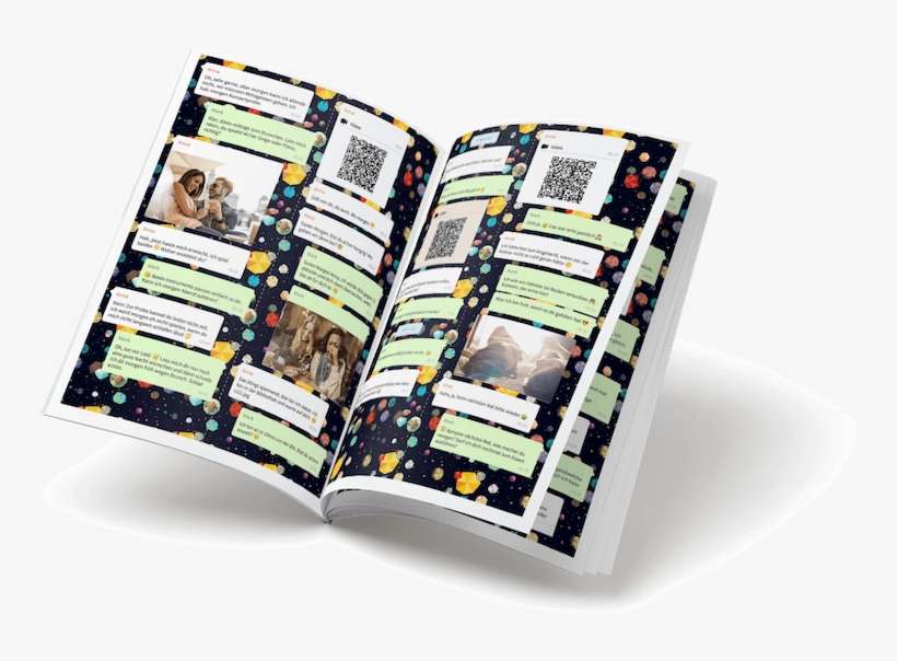 Whatsapp Chat Book Zapptales - Libro En Forma De Wasap, transparent png download