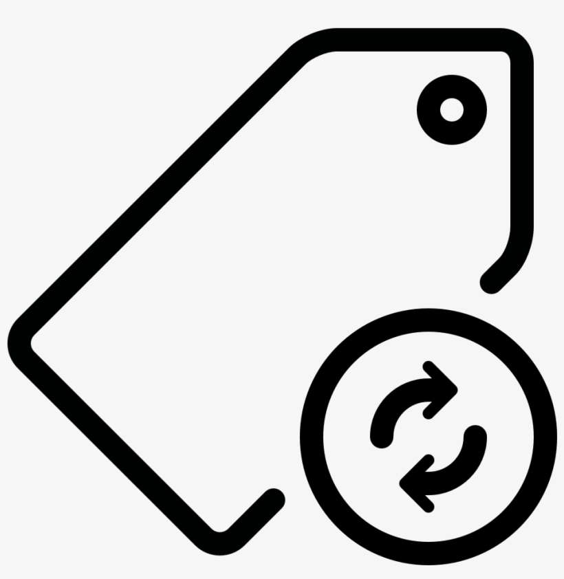 Tag Refresh Icon - Mobile App, transparent png download
