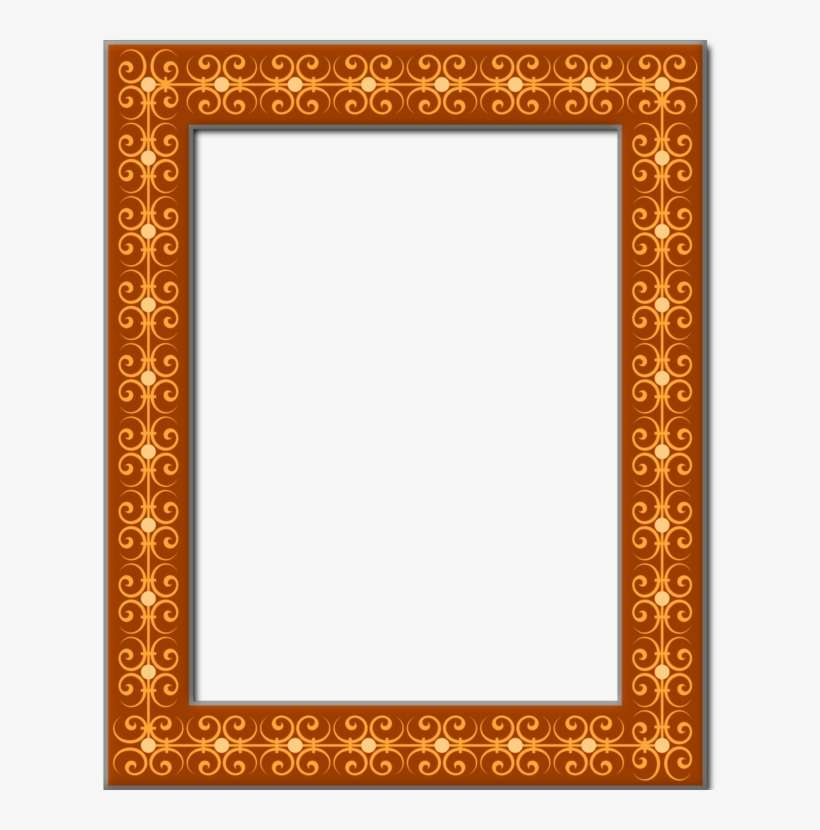 Border Clipart Black And White Borders Religious Victorian - Picture Frame, transparent png download