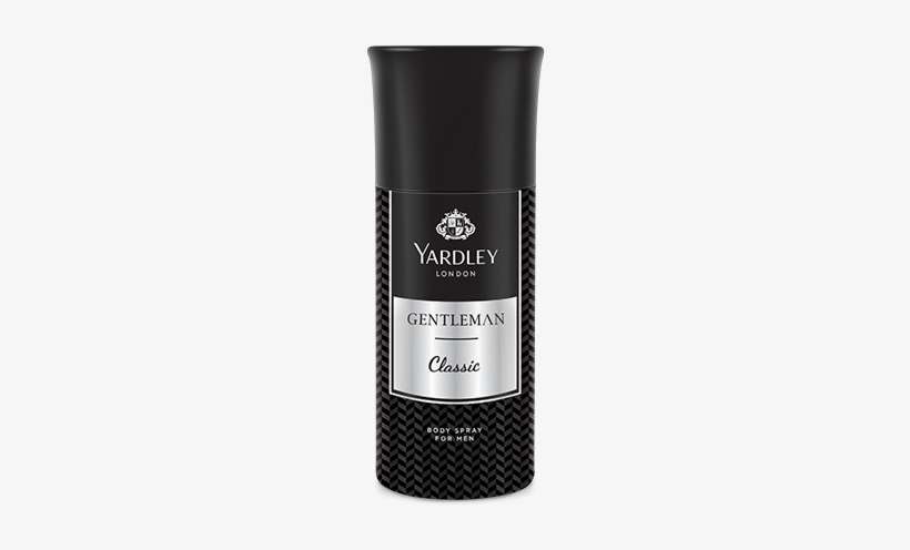 Gentlemen Classic - Yardley London Gentleman Classic Body Spray, transparent png download