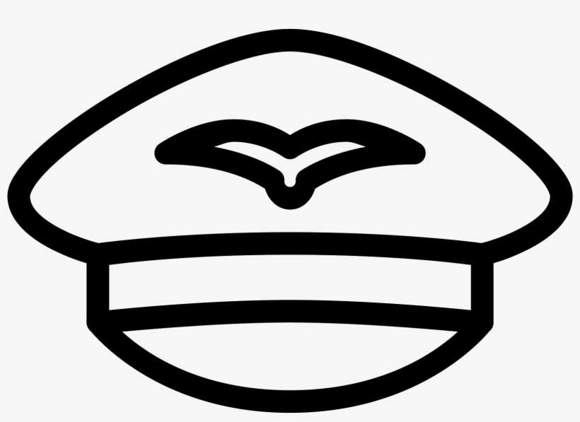 Air Hat Icon Free Download Png And - Aircraft Pilot, transparent png download